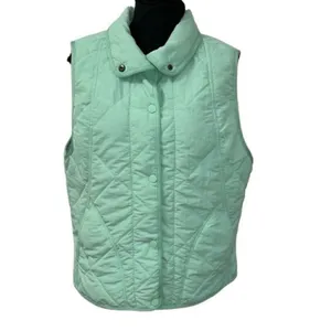 Te verde Quilted Green Lightweight
Vest(Size Small) Green thumbnail 3