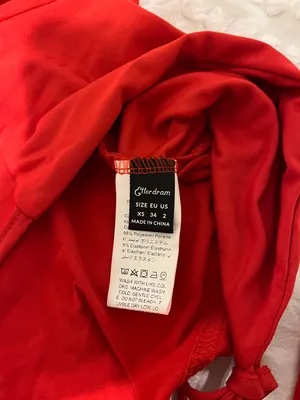 Red Two Piece Set Size XS thumbnail 4