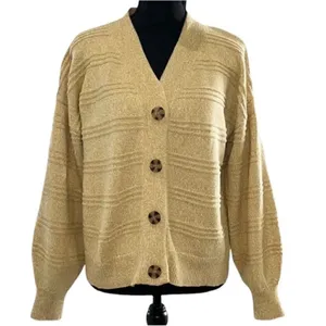 Cupcakes & Cashmere Tan Button Down
Cardigan(Size Large) thumbnail 5