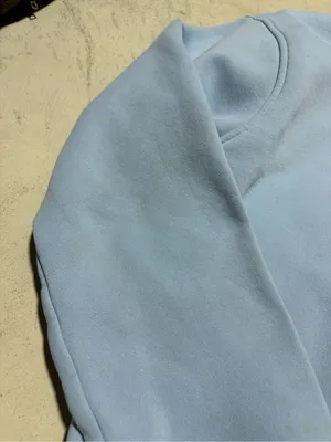 White fox Light Blue Hooded Sweatshirt pink with love martini era 8.5 L/XL thumbnail 6