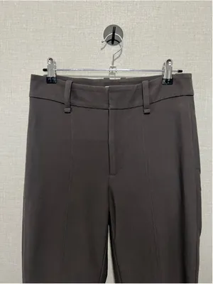 Vince Grey Straight Leg Professional Tailored Trouser Pants thumbnail 2