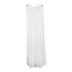 Rosetta Getty x RTR Wide Leg Strapless Jumpsuit White Size 0 thumbnail 4