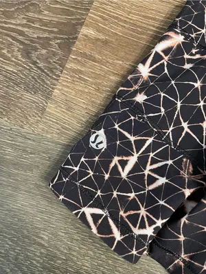 lululemon athletica Pace Rival Skirt Geometric Print Skort Size 12 thumbnail 3