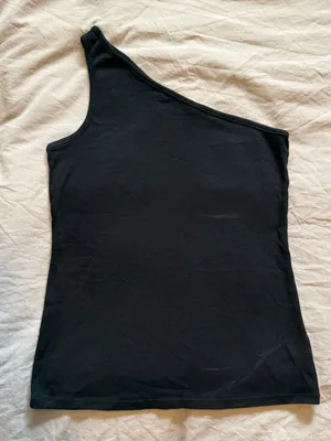 a new day Black One-Shoulder Women’s Top thumbnail 1