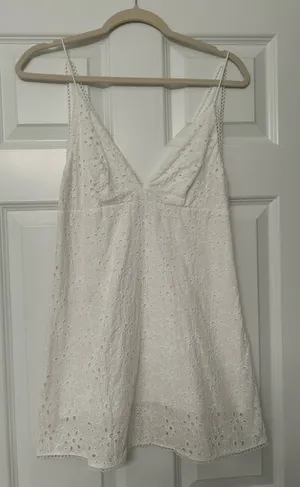 Urban Outfitters White Mini Dress thumbnail 1