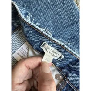 Madewell The Perfect Vintage Jeans Cormie Wash Button Fly High Waist Size 23 thumbnail 9