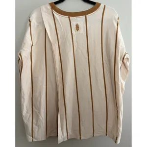 Free People Movement‎ "Home Game" Striped Long Sleeve Layer Top Women's Size XS thumbnail 2