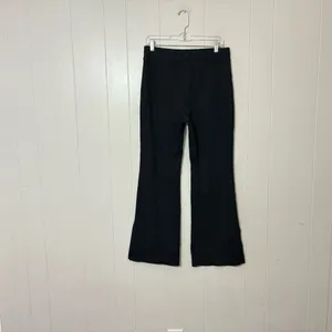 Maeve Anthropologie Black Pull On Split Hem Pants Size M Stretch Office Trousers thumbnail 7
