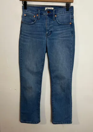 - Cali Demi-Boot Jeans Medium Wash Mini Flare thumbnail 2
