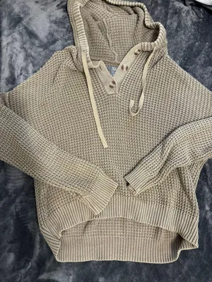 Natural Reflections Knit Hooded Sweater thumbnail 1