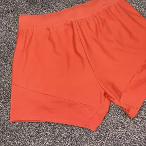 Gymshark Women's Orange Athletic Shorts Size Medium Drawstring Gym thumbnail 9