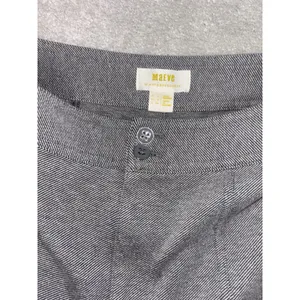 Maeve by Anthropologie‎ Women US Sz 2 Seamed Flare Pants Ankle Grey Tweed Office thumbnail 3