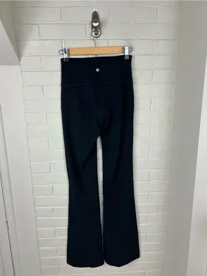 Lululemon Black High Rise Flare Leggings Size 6 thumbnail 9