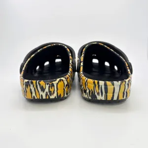 Disney Parks Animal Kingdom Mickey Mouse Leopard Print Crocs Clogs M8 W10 Travel thumbnail 10