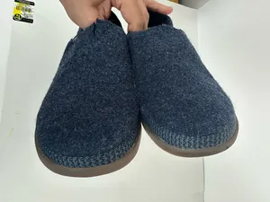 Chaco Revel Women’s 9.0 Navy Blue Felt Slip On Slippers LUVSEAT JCH108906 thumbnail 6