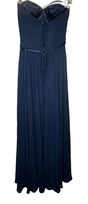 My Dreams & More Strapless Formal Dress‎ Blue Size 4 thumbnail 1