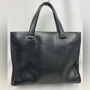 Kate Spade NY Carena Kay Street Pebble Handbag Black Leather Satchel Bag Tote thumbnail 4