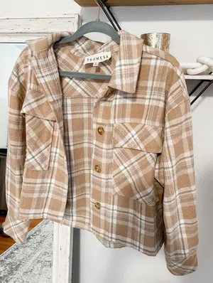 Lane 201 Cropped Shacket thumbnail 1