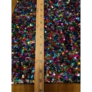 Women’s Sequin One Shoulder Cocktail Party Mini Dress Size XS Stretchy thumbnail 6