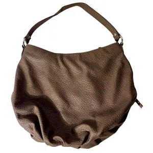 Nine West Large Gray Faux Pebble Leather Shoulder Bag thumbnail 8
