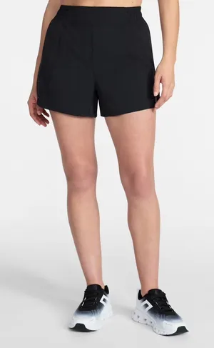 SPANX Black Athletic Short with Elastic Waist 1195 thumbnail 1