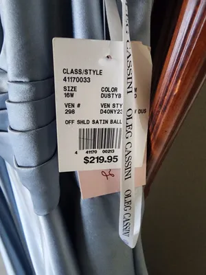Blue gown Size 16W thumbnail 6
