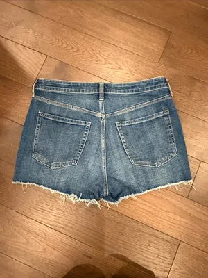 Old Navy High Rise OG Straight Cut Off Denim Shorts Size 12 - C73-013 thumbnail 4
