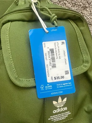 adidas Olive Green Waist / Crossbody Bag thumbnail 5