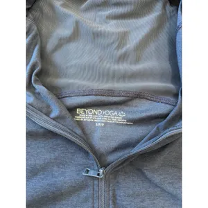 Beyond Yoga Spacedye High Energy Navy Activewear Breathable Hoodie NWOT Small thumbnail 5