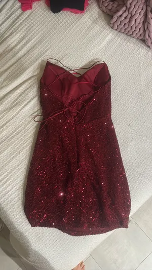 Dillard's Red Homecoming dress thumbnail 1