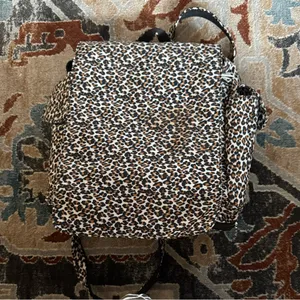 Leopard Print Women's Backpack thumbnail 2