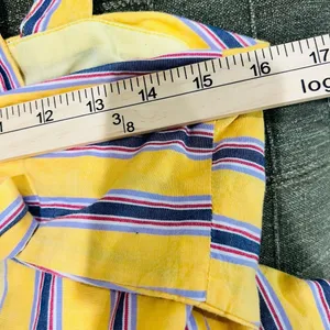 ASOS crop top maxi dress yellow size US 8 thumbnail 6