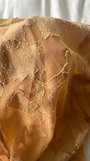 Japna Orange sheer tie top thumbnail 4