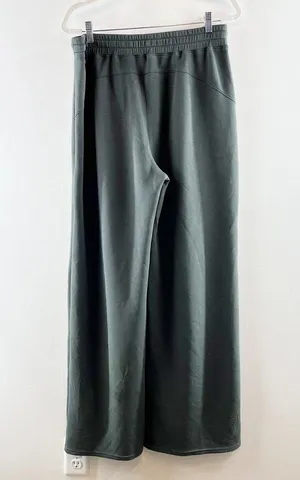 SPANX Air Essentials High Rise Wide Leg Sweatpants Green XL Tall thumbnail 6