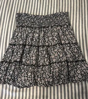 American Eagle Floral Skirt thumbnail 1