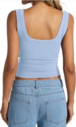 Amazon Light Blue Tank Top thumbnail 2