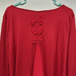 Xiang Ri Kui Red Layered Tunic Size XXL thumbnail 3