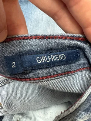 7 For All Mankind Girlfriend Denim Jeans Size 2 thumbnail 6