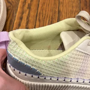 Nicole Miller New York Brita‎ Woven Rainbow Pastel Platform Sneakers Womens 10 thumbnail 9