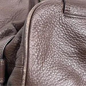 Michael Kors Brown Leather Shoulder Bag with Classic Design thumbnail 10