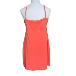 Lovers + Friends Olsen Mini Dress Coral Women Size Large Lined Sleeveless New‎ thumbnail 5