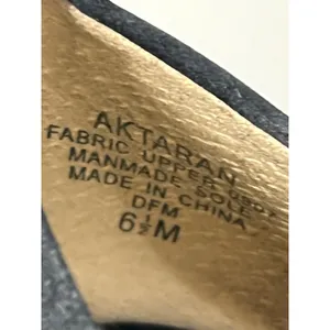 AK Anne Klein Aktaran Black Satin Peep Toe Block Heel Pumps Size‎ 6.5M thumbnail 11