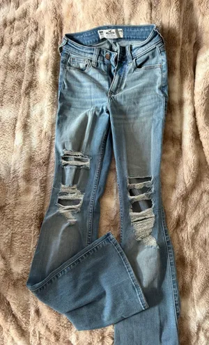 Hollister Jeans Bootcut Distressed thumbnail 1