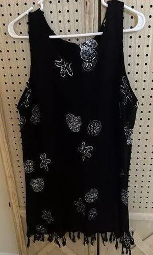 Beach Cabana Swimsuit Beach Island Coverup Pool Swim Size 12/14 Large thumbnail 1