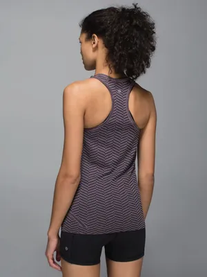 #18 Lululemon Run: Swiftly Tech Racerback Heathered Black Cherry Size 4 thumbnail 2