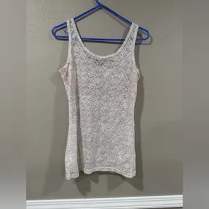 BKE Glitter Lace Tank thumbnail 6