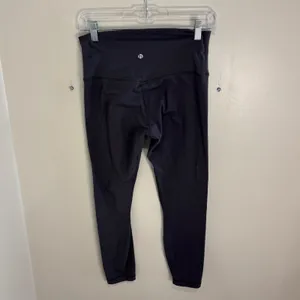 90 Degree by Reflex Womens High Waisted 7/8 Leggings Black Gray Yoga Pants thumbnail 2