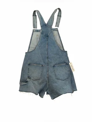 Denim Forum‎ 90s Sylvie Jean short overalls size medium, nwt thumbnail 3