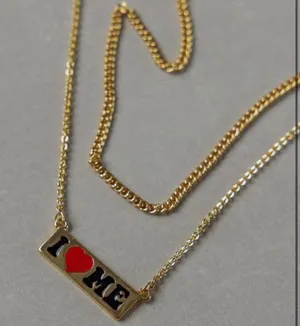 Princess Polly i heart me necklace thumbnail 1