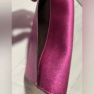 Coach Vibrant Pink Crossbody Bag with Chain Strap thumbnail 7
